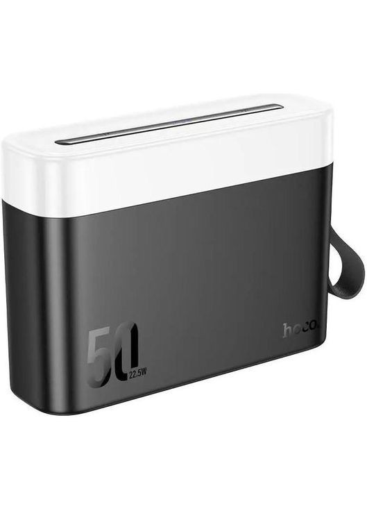 Зовнішній акумулятор (павербанк) J94A Masterful 50000mAh 22.5W Black Hoco (318744745)
