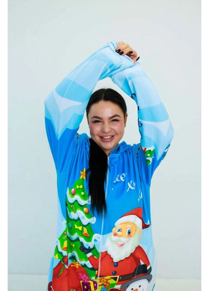 Кигуруми для взрослых Oversize 3D Новогодняя сказка 3276_3_170 17052 170 см FlexDress (324623476)