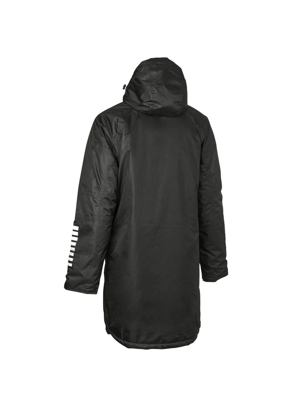 Чорна куртка тренерська v24 чорно-біла 620850-101 Select MONACO COACH JACKET