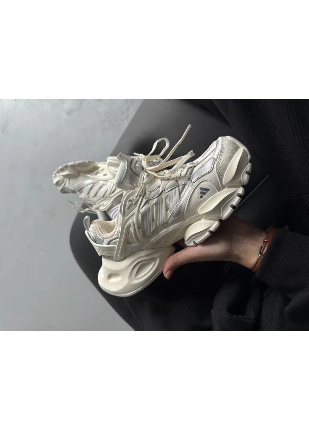 Цветные демисезонные vento xlg deluxe white/grey adidas 198946