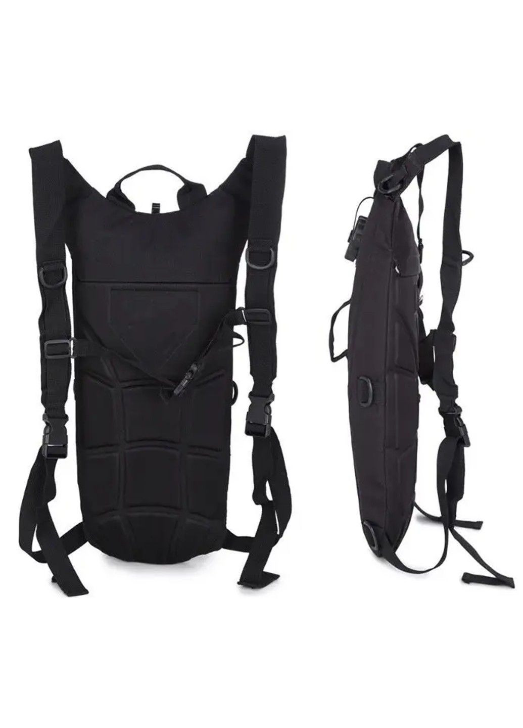 Тактическая питьевая система гидратор KMS (гидропак + рюкзак) Черный No Brand (332634537)