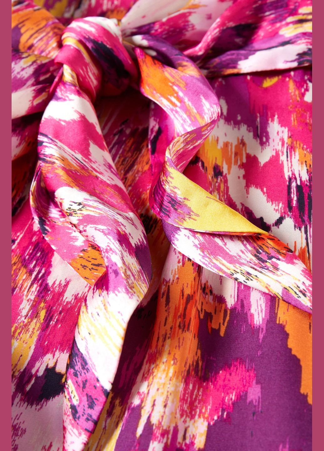 Комбинированное кэжуал платье в цветочный принт C&A однотонное