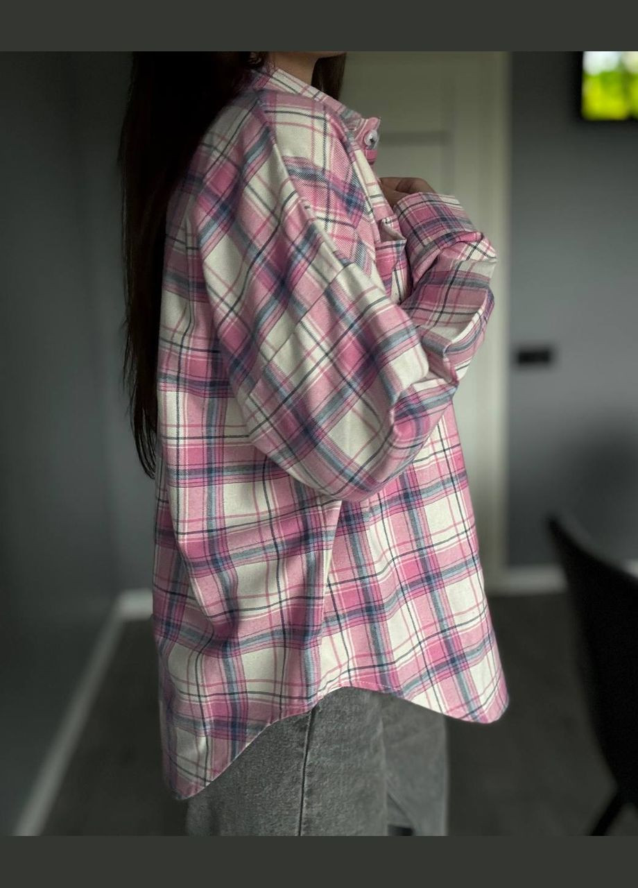 Жіноча сорочка рожева No Brand (332624045)