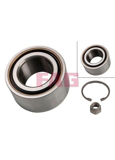 Подшипник ступицы FORD ESCORT передн. мост (Пр-во ) 713 6780 40 FAG (366205276)