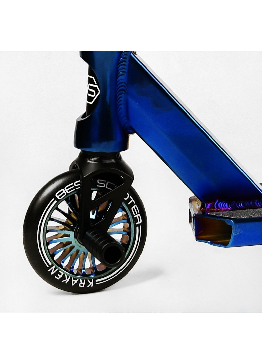 Самокат трюковий "Kraken" HIC-система, пеги, алюмінієвий диск та дека. 58х87 см Best Scooter (289459051)