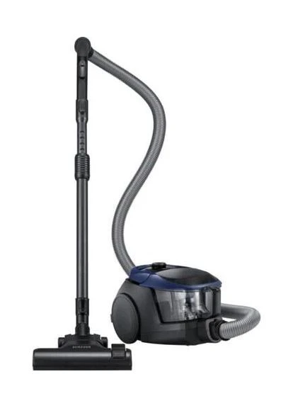 Пылесос VC07M3110VB/UK, 650W, тип уборки сухая, без мешка, пылесборник 2L, фильтр HEPA, насадки для паркета, основная, щелевая Samsung (395968766)