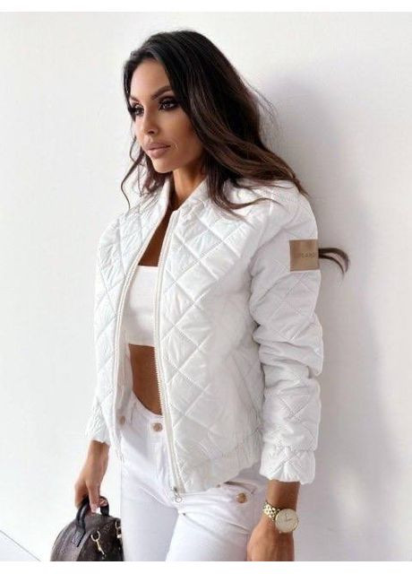 Белая зимняя 🧥 стильная демисезонная куртка uplander — замеры в описании GD/GL Модний простір