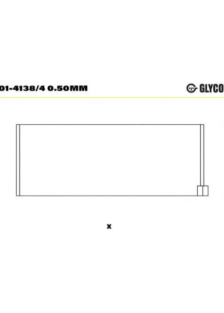 Подшипник шатуна (к-кт) Glyco (366212770)