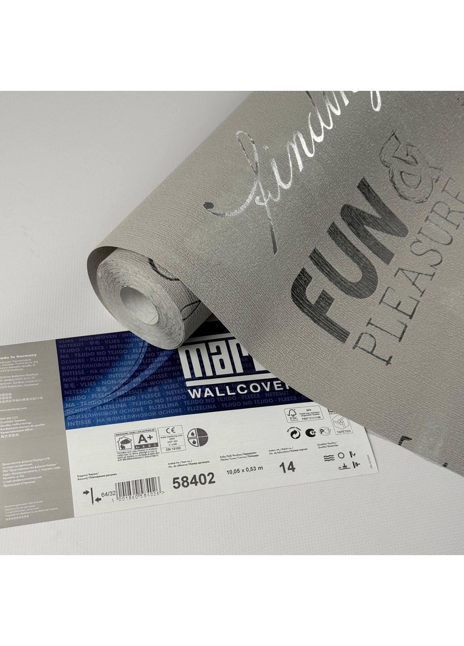 Шпалери вінілові на флізеліновій основі 58402 (0.53), рулон 10 м MARBURG (371776058)