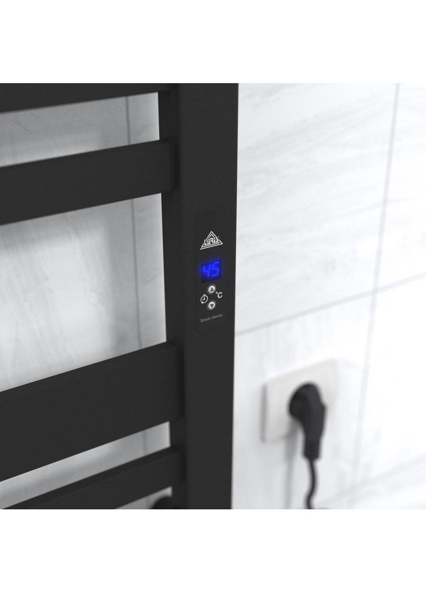 Електрична рушникосушарка Зебра Тетріс ЧФ(Ч)12 500 х 1100 Е (підкл. справа) Laris (336937761)