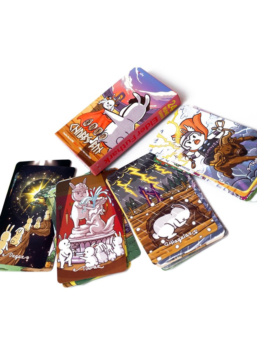 Карти рунічні Пухкий кролик (Chubby Bun Rune) No Brand (372447117)