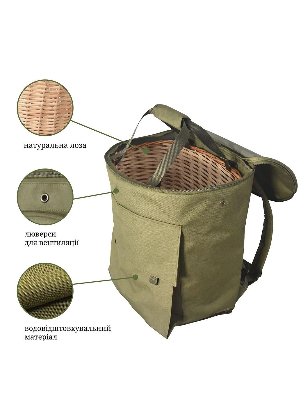 Рюкзак грибника с корзиной РНГ-2 Acropolis (329741297)