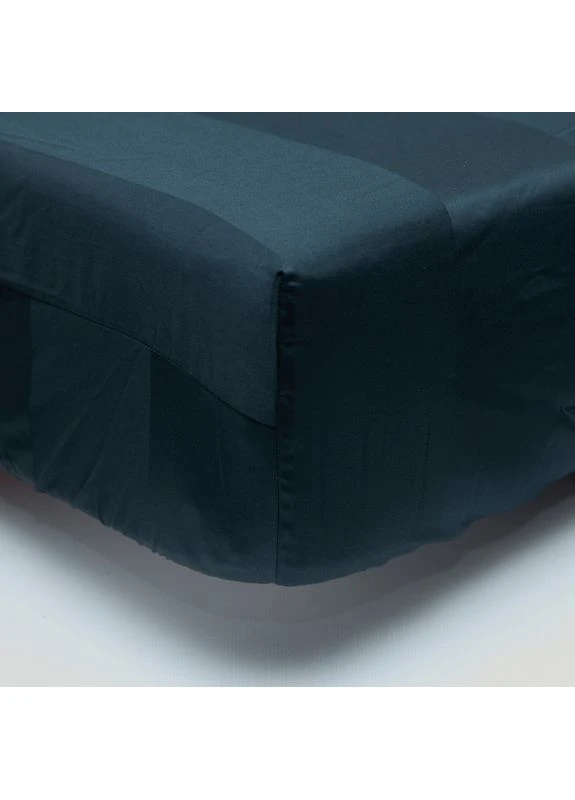 Простирадло на резинці Satin Stripe 180х200х10 см (MS-850006976) Moon&Star Deep Black (394447782)