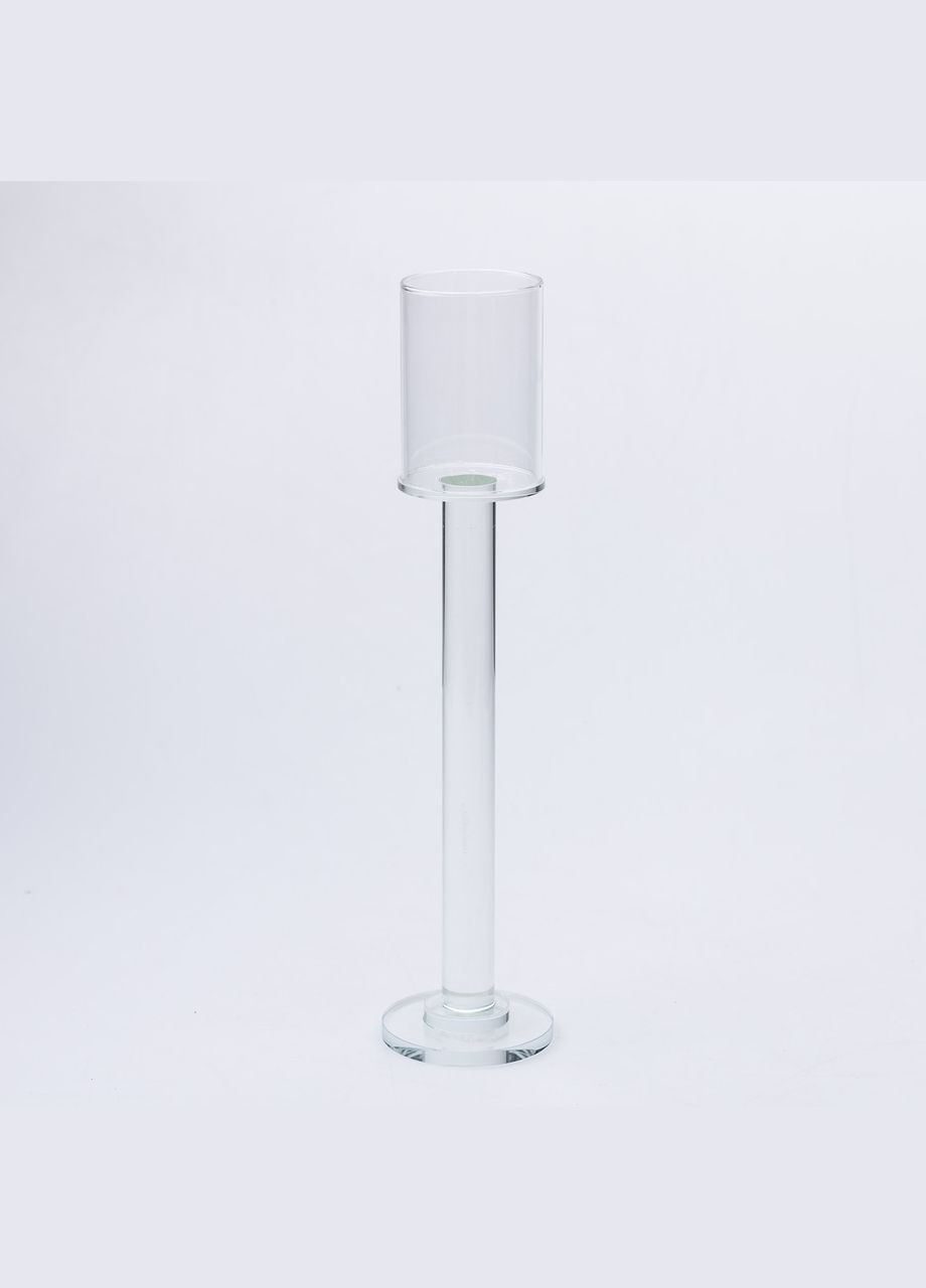 Подсвечник стеклянный на ножке 8×36 см подсвечник бокал декоративный HP-4-44M Yiwu (329375934)