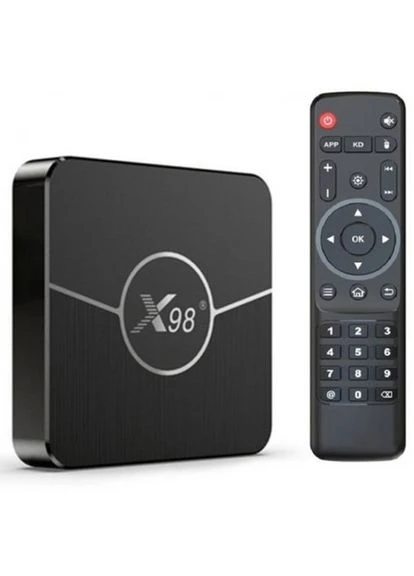 ТВ-приставка Smart TV X98 Plus 4/32GB Black Vontar (399918931)