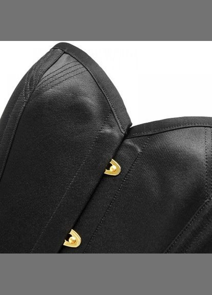 Корсет UPKO Black overbust corset Black-L Zalo (303909887)