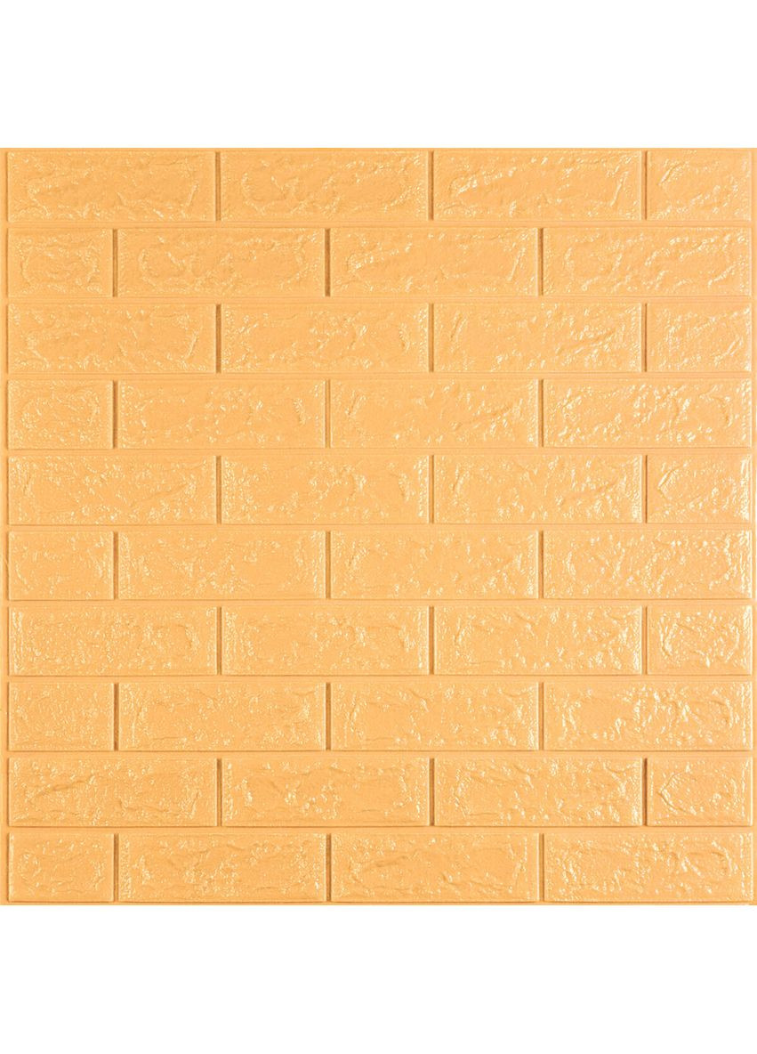 3D панель самоклеящаяся 700х770х5мм кирпич Желто (009-5) SW-00000028 Sticker Wall (370675206)