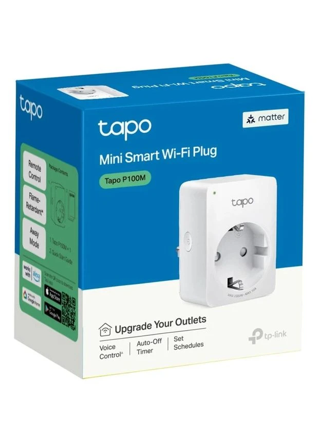 Розумна розетка Tapo P100M N300 BT 10A TP-Link (318878946)