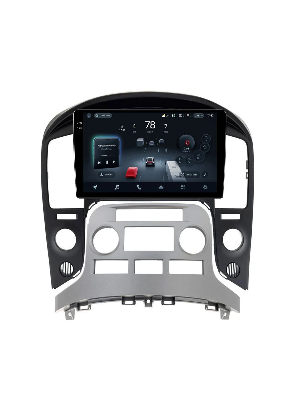 Штатна магнітола CC4 Pro 2k 12+256 Gb Hyundai H1 2010-2014 Automatic 9" Teyes (395857500)