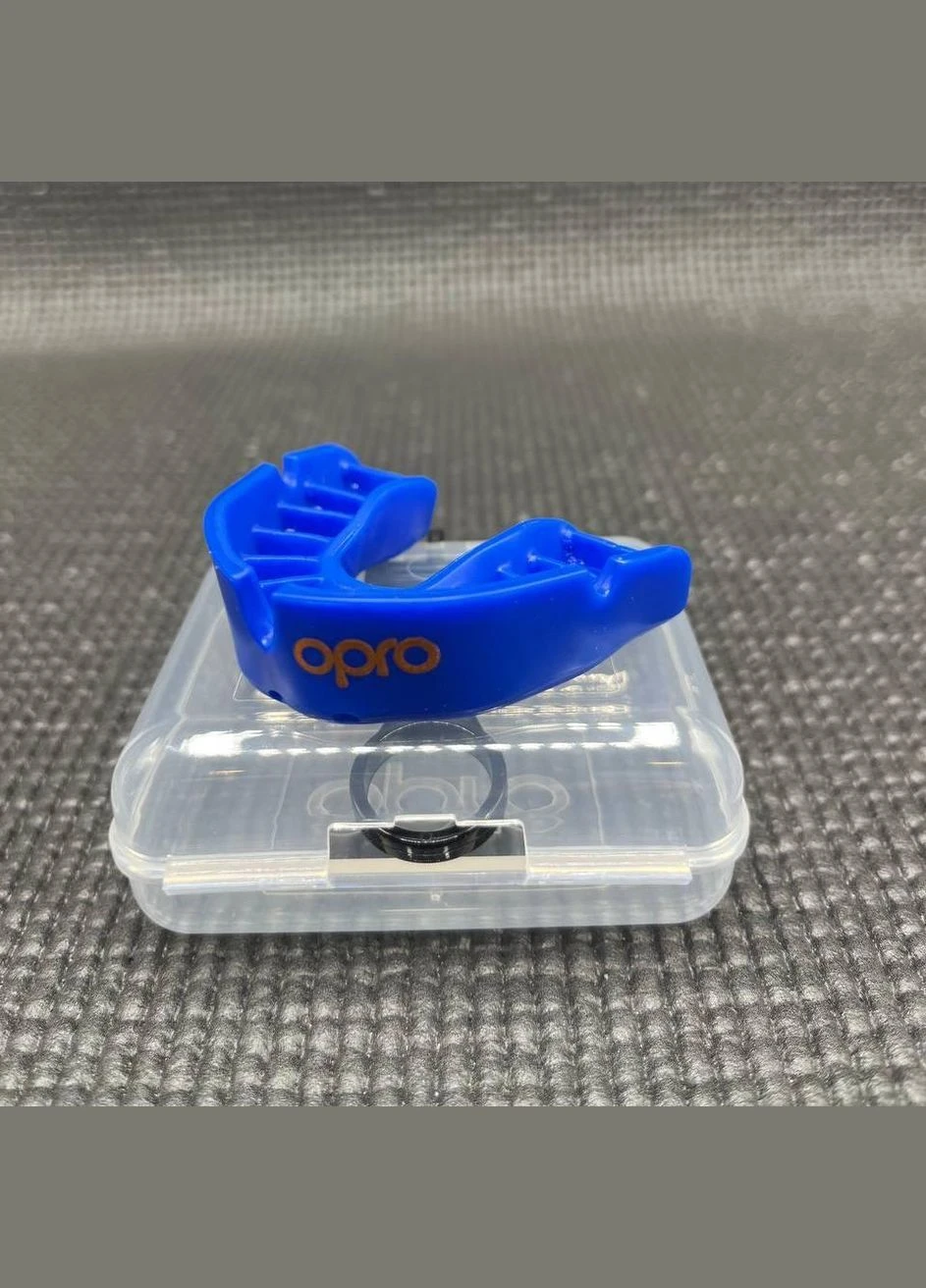 Капа Bronze взрослая (возраст 11+) Blue (art.102500002) Opro (345711027)