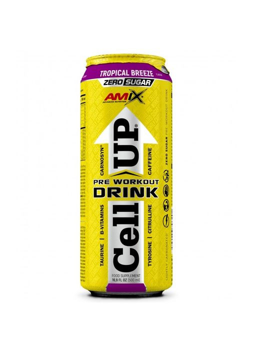 Передтренувальний комплекс AMIX CellUp Drink, 500 мл - Тропічний Amix Nutrition (324608227)