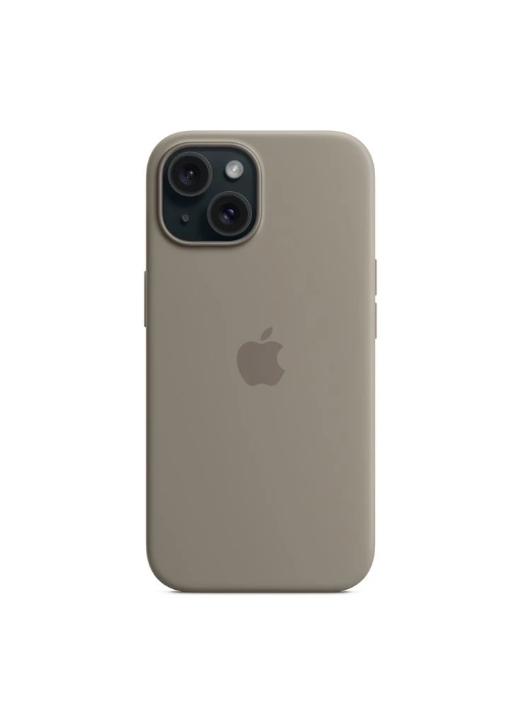 Чохол до мобільного телефона iPhone 15 Silicone Case with MagSafe Clay (MT0Q3ZM/A) Apple (382660528)