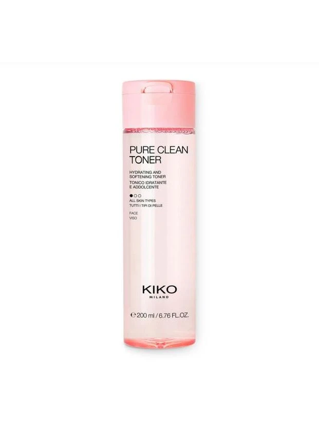 Увлажняющий и смягчающий тоник Pure Clean Toner Kiko Milano (314836433)