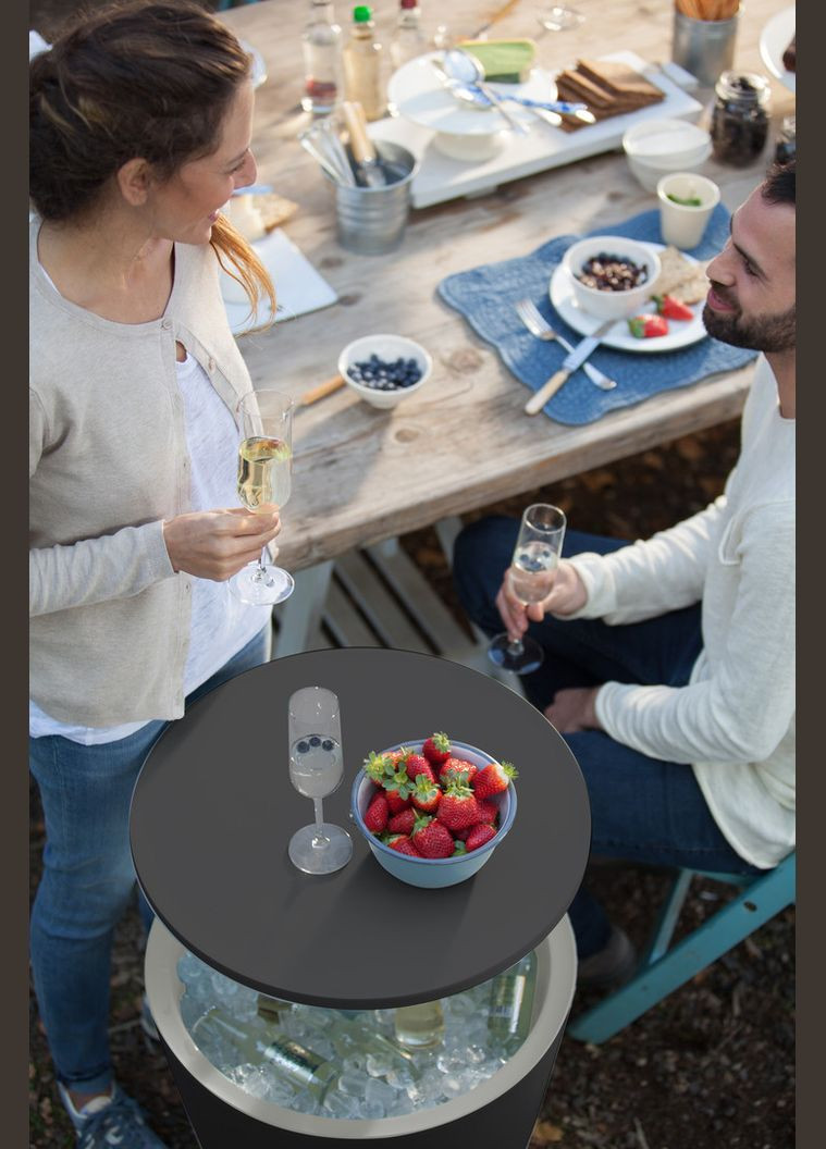 Стол-трансформер Cool Bar, графит Keter (329407688)