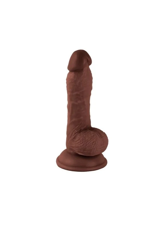 Фаллоимитатор на присоске Realistic Dong Brown Mr. Rude 7.3 Vscnovelty (381047853)