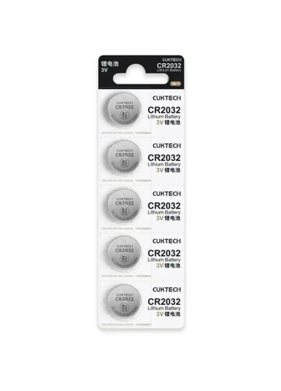 Батарейка CR 2032 coin cell battery * 5 (CKCR2032CNWT) CUKTECH (400383278)