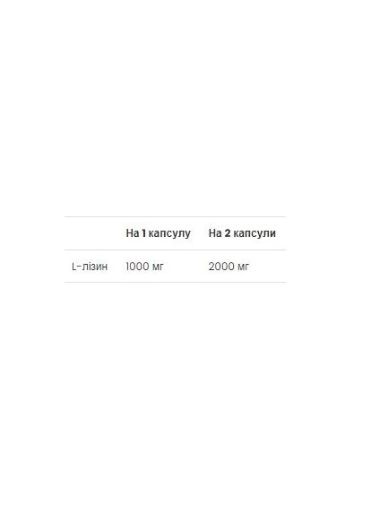 L-Lysine - 90 капсул VPLab Nutrition (389498005)