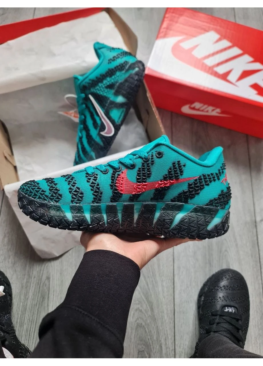 Зелені кросівки чоловічі nike ja 3 scratch 3.0 turbo green найк джа зелені демісезон No Brand