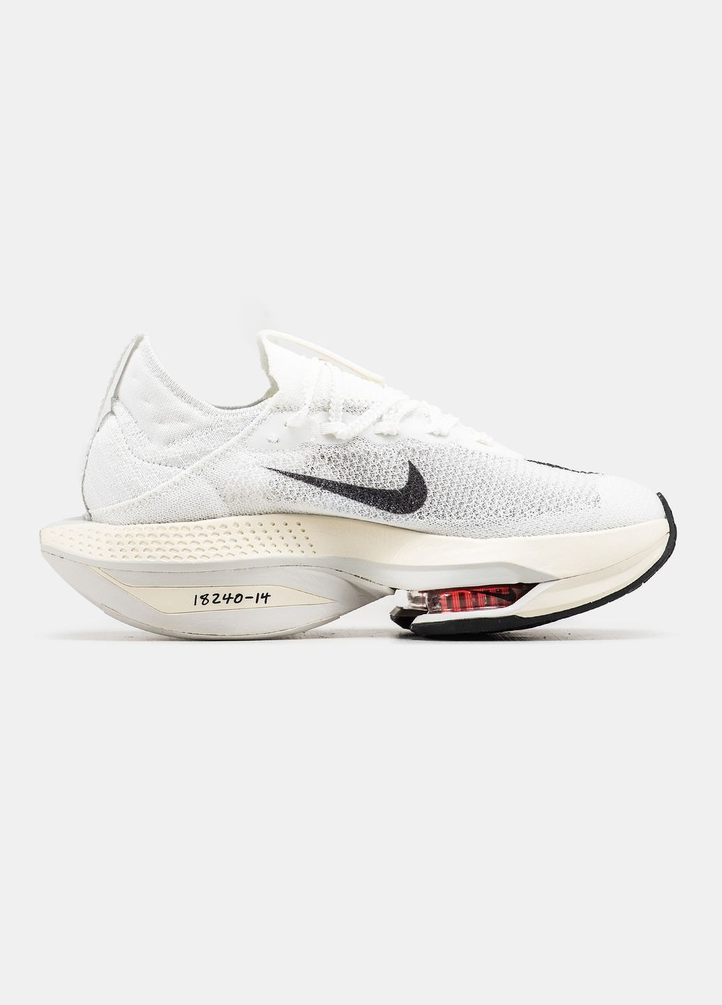Білі Осінні кросівки чоловічі і жіночі nike air zoom alphafly white | найк аір зум алфафлай білі No Brand
