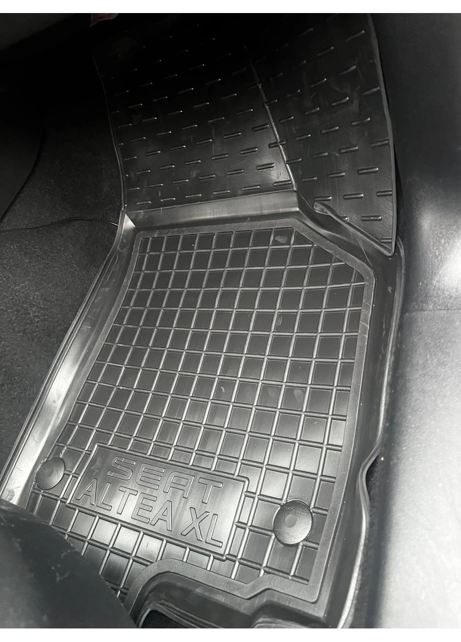 Килимки в салон для Seat / XL 2004+/Сеат Алтеа,, Чорні Avto-Gumm Altea (382118111)