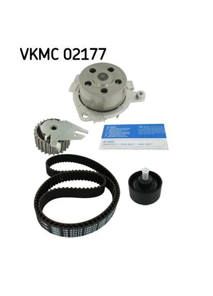 Комплект ремня ГРМ с помпой SKF VKMC 02177 (401744880)