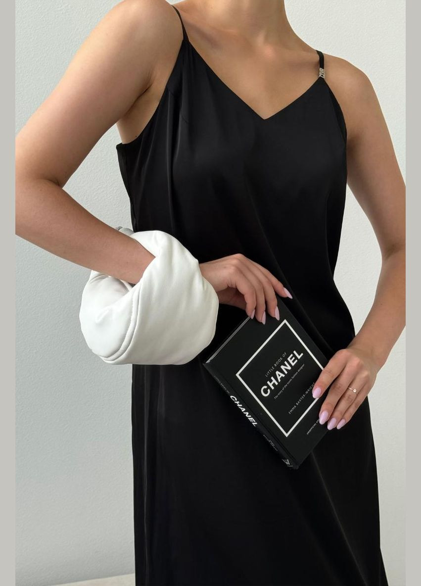 Черное праздничный, коктейльное, вечернее, деловое шелковое платье No Brand