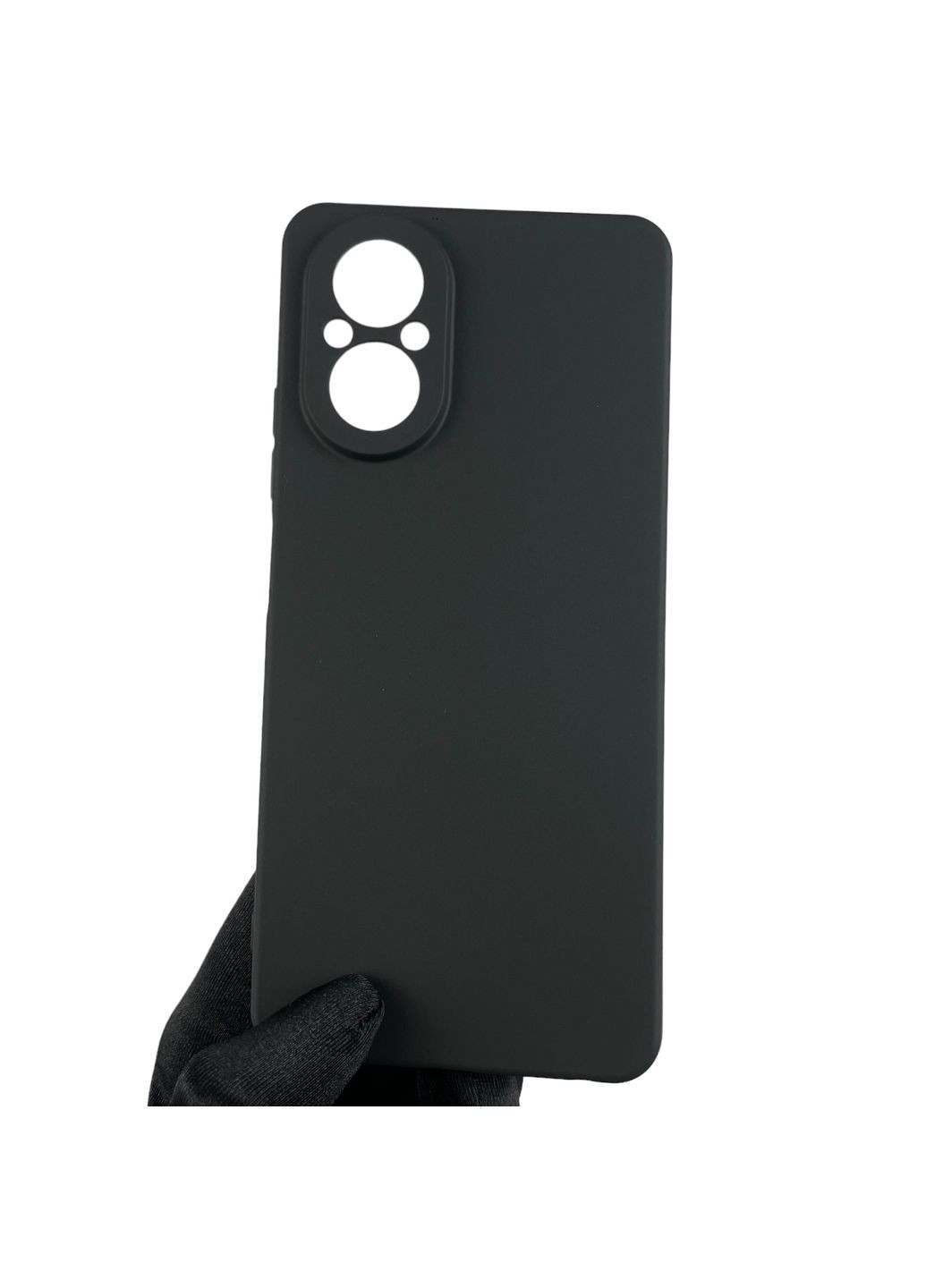Чехол для C67 однотонный с защитой камеры на реалми с67 чёрный Realme (366021902)