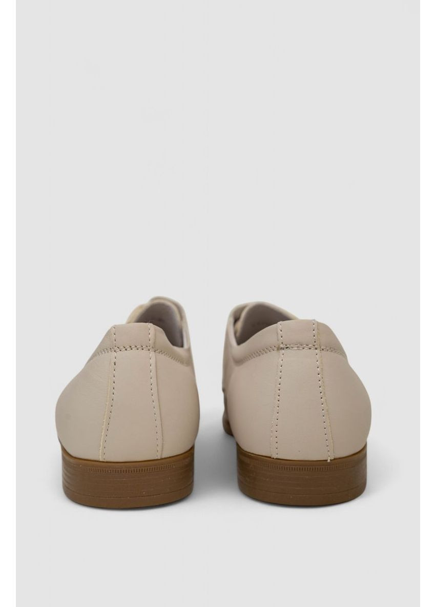 Бежевые туфли мужские с перфорацией,, 243rc1313 KangFu