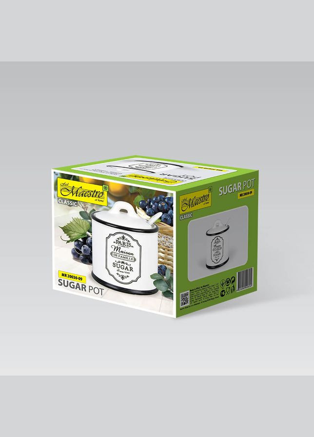 Цукорниця з ложкою MR-20030-09 300 мл Maestro (364500922)