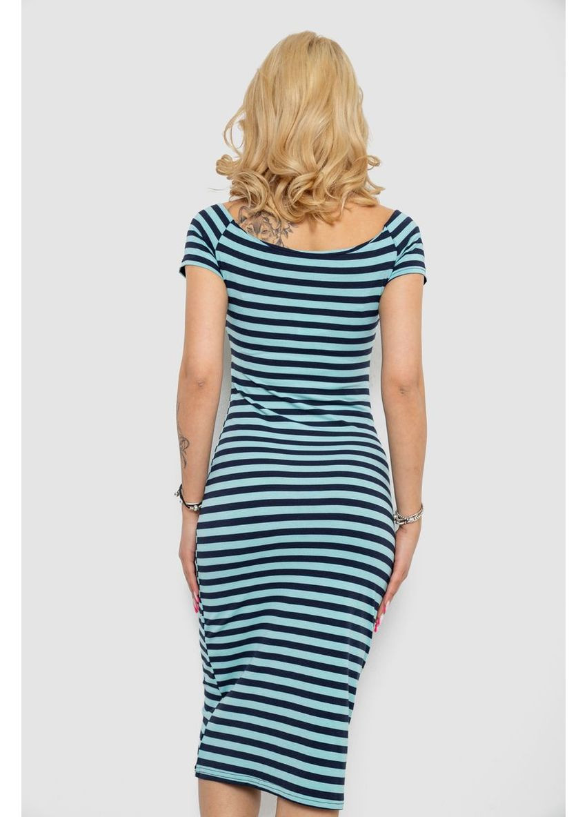 Мятное платье в полоску Sport Line