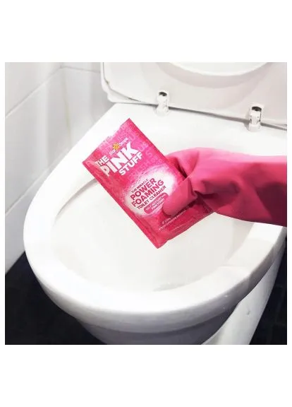 Засіб для чищення унітазу Пінний порошок 3 х 100 г (5060033821664) The Pink Stuff Пінний порошок 3 х 100 г (401163625)