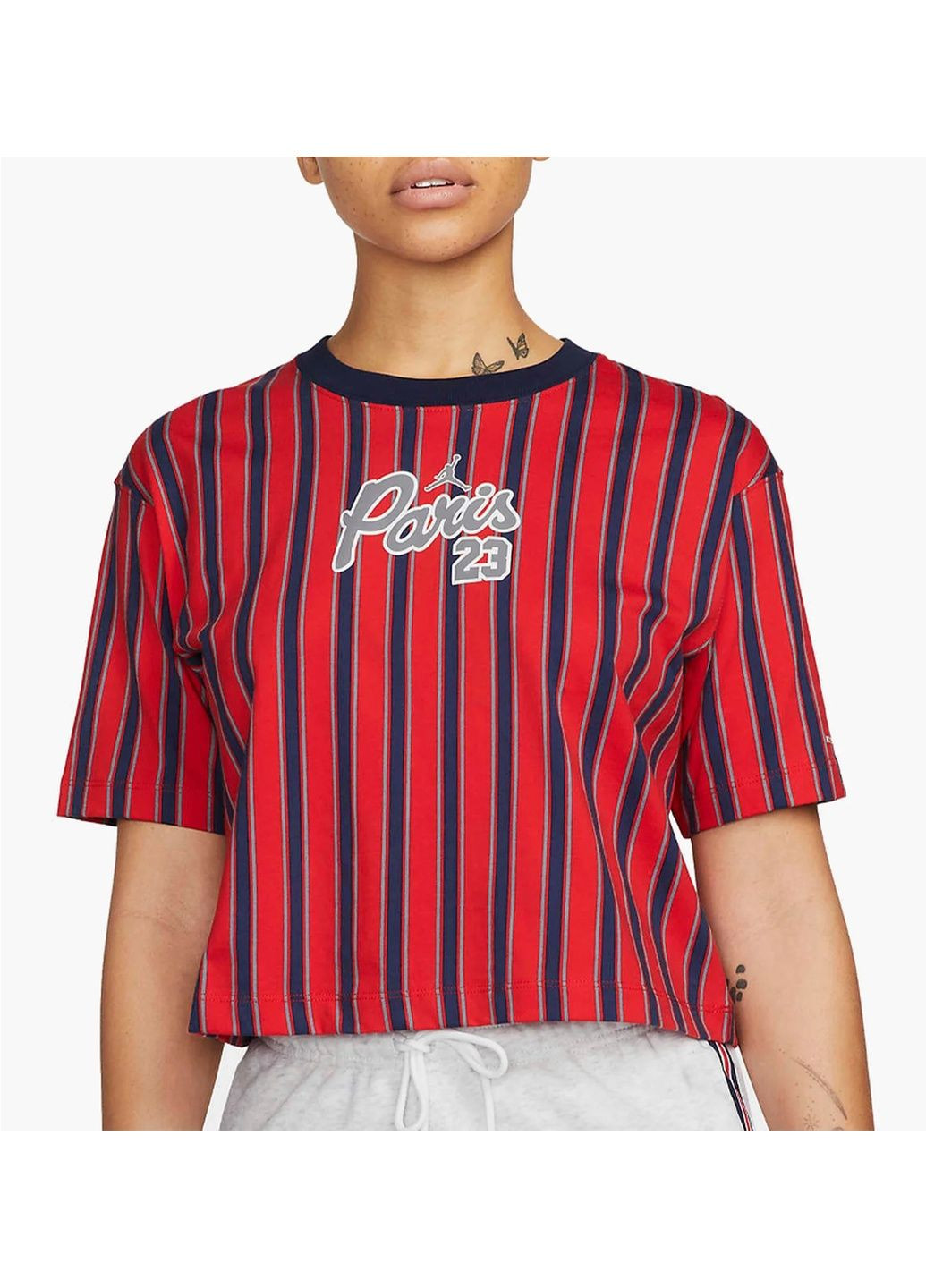 Футболка жіноча Paris Saint-Germain Graphic T-Shirt Red Dm4998-657 Air Jordan - (365962098)