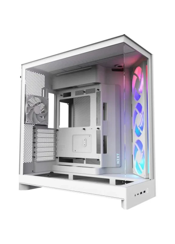 Корпус для ПК H9 Flow RGB Dual-Chamber White (CM-H92FW-R1) NZXT (399197209)