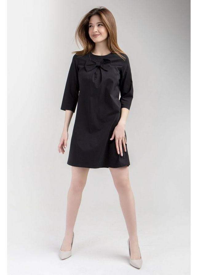 Черное платье 1389 bellise черный Triko Bakh