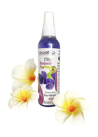 Тайський тонік від випадіння та для росту волосся з синім чаєм Butterfly Pea Hair Tonic 120ml (1186470-186127) Legano (368633646)