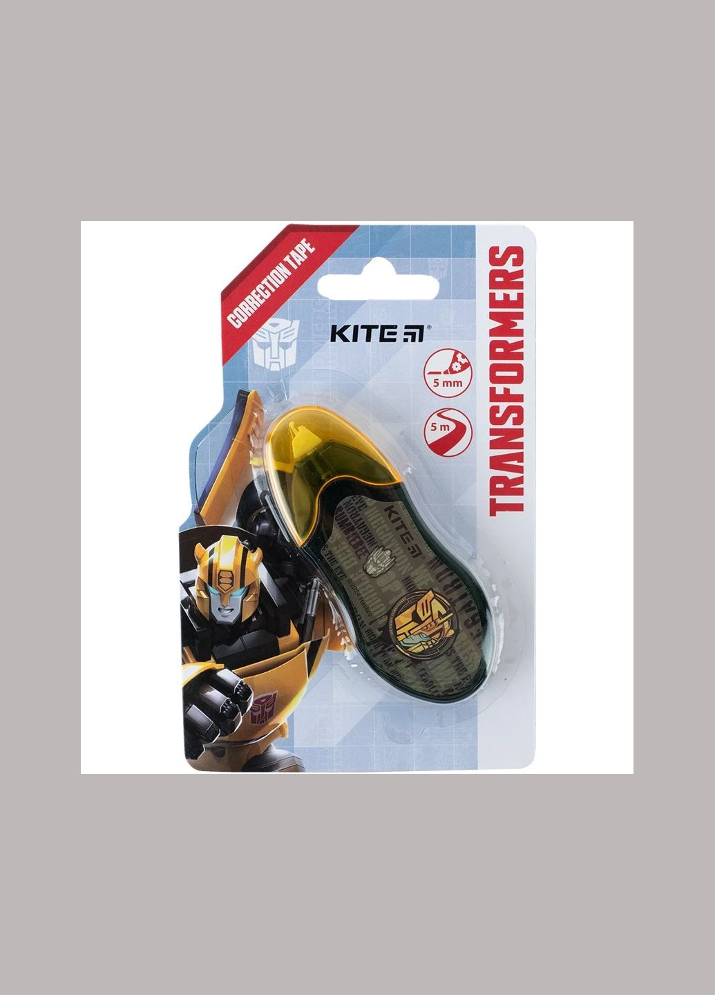Коректор стрічк. 5ммх5м Transformers TF24-006(12)(576) Kite (322500009)