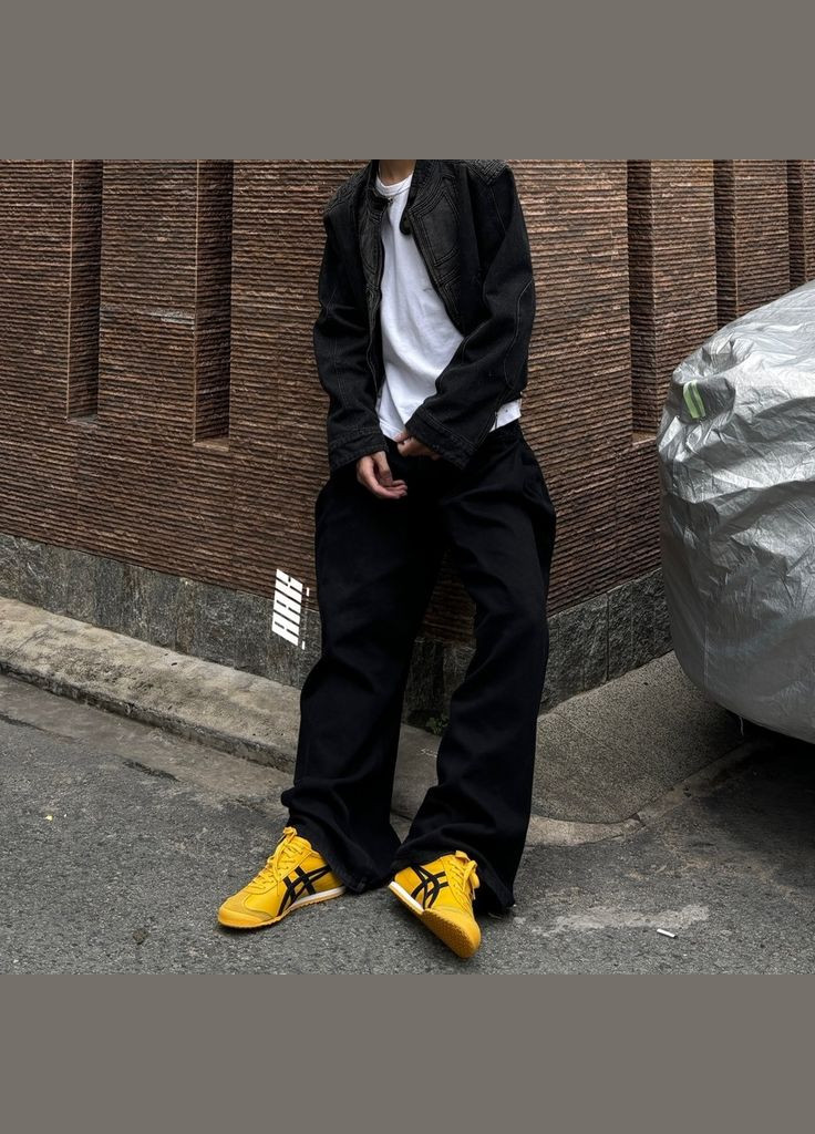 Жовті всесезонні кросівки onitsuka tiger mexico 66 kill bill yellow - dl408-0490/1183c102-751 No Brand