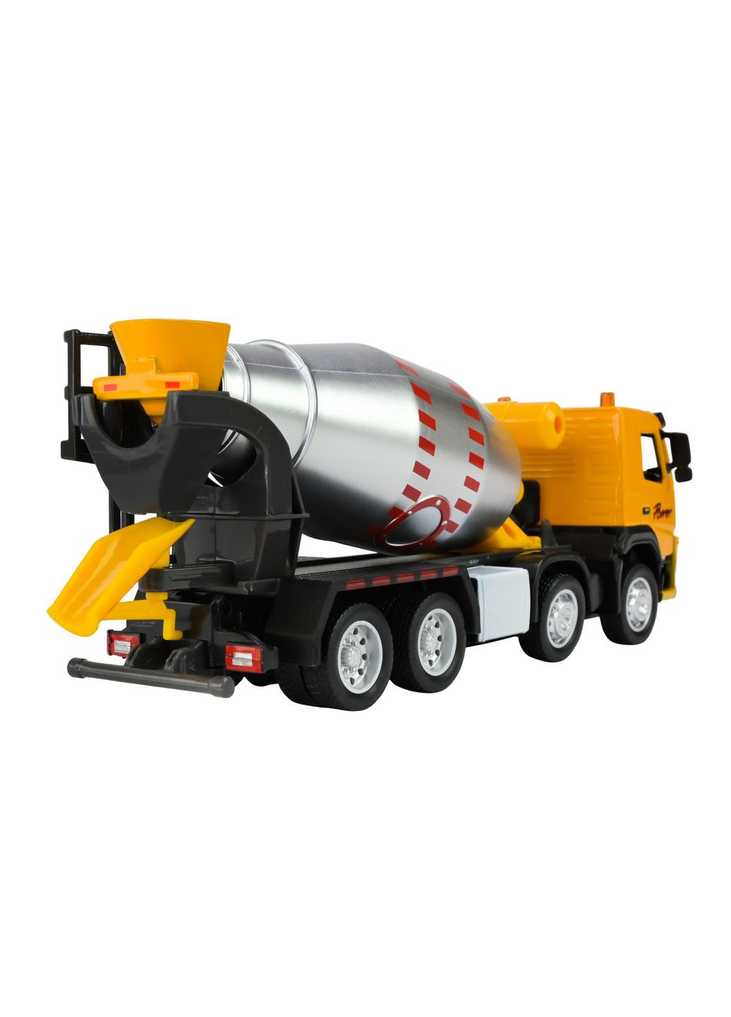 Іграшкова модель Автопром Будтехніка 1:50 VOLVO Автобетонозмішувач із світловимим ефектами (68383(AP7759)) MFC (368718185)
