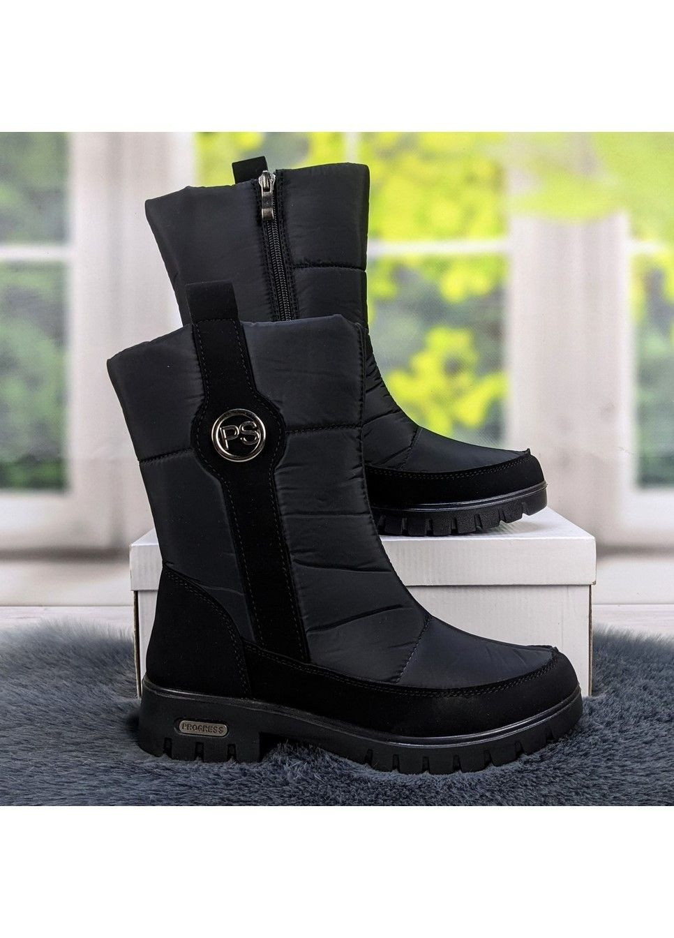 Чоботи дутики жіночі зимові Progress (308975526)