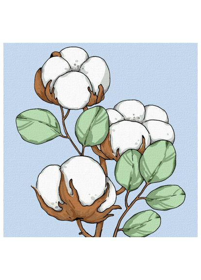 Картина по номерам (4823098540618) Rosa Star Бавовна 15 х 15 см, з мольбертом (366069271)